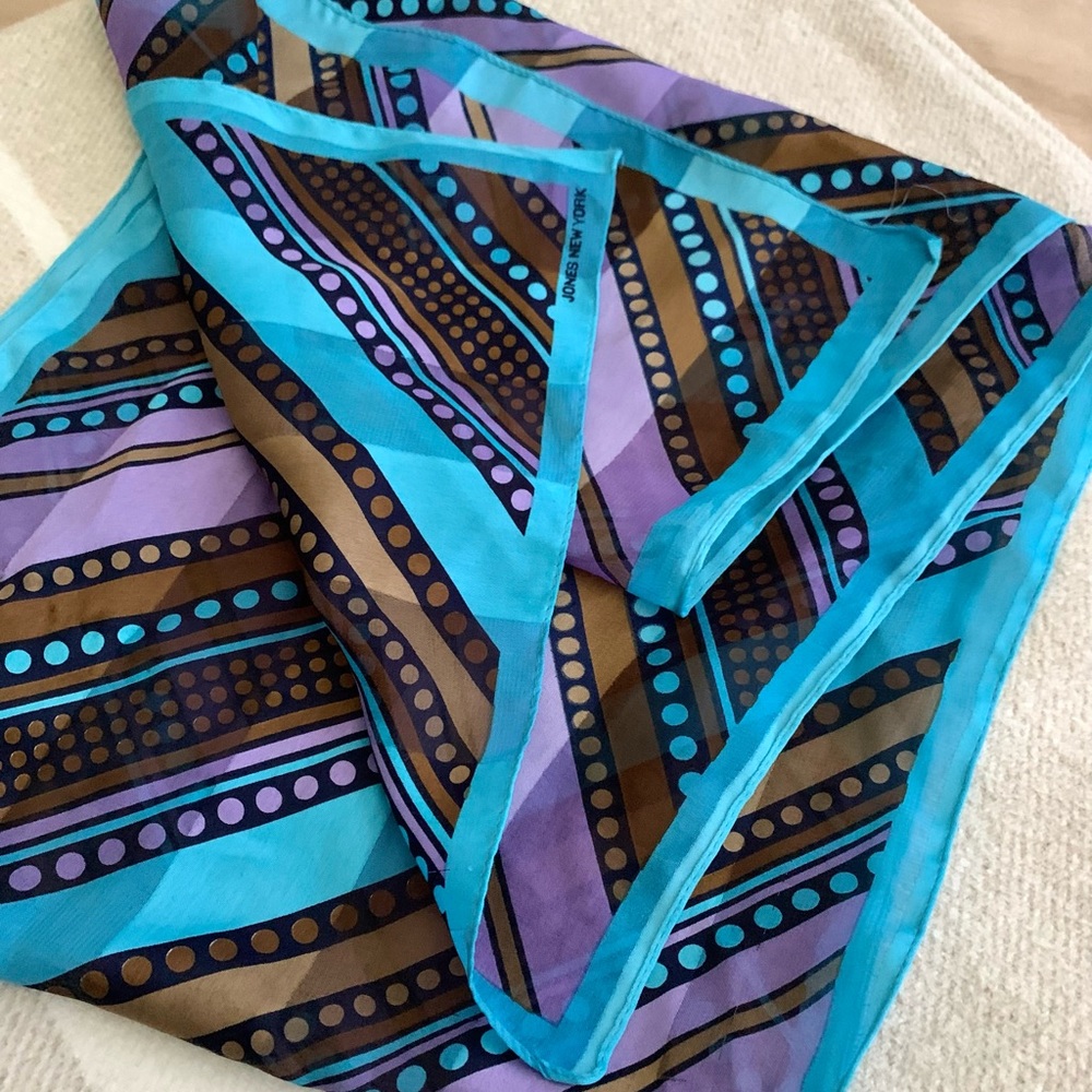 J NY Retro Print Scarf